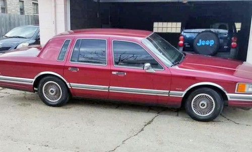 1990 lincoln towncar for sale in wisconsin by owner