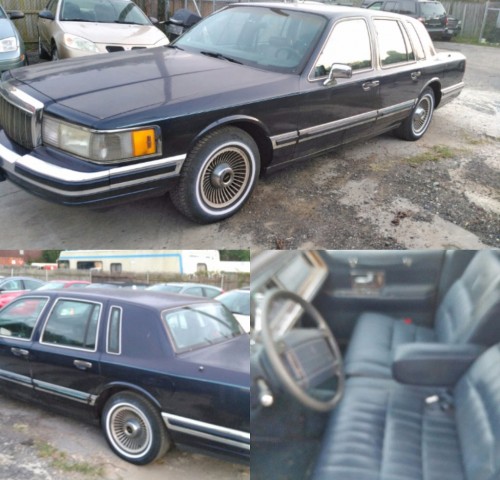 1990 lincoln towncar in maryland by owner