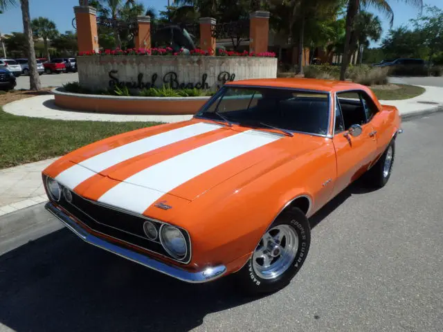 67 camaro *hugger orange* (350 v8) turbo 350 auto transmission