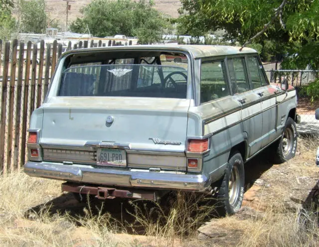 1972 jeep wagoneer automatic 4dr suv, affidavit/no title***pickup page,az 86040