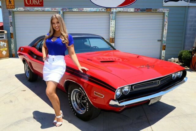 1971 dodge challenger rt matching number 383 broadcast sheet rotisserie resto