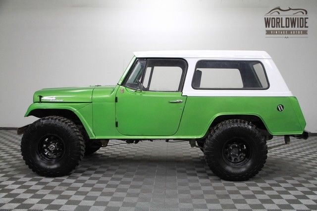 1965 jeep commando hard top convertible. 4x4. restored! v6!