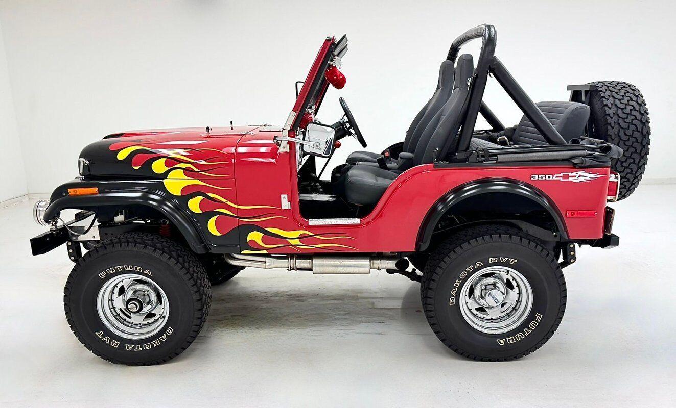 1977 jeep cj 350ci v8 bw 3 speed manual