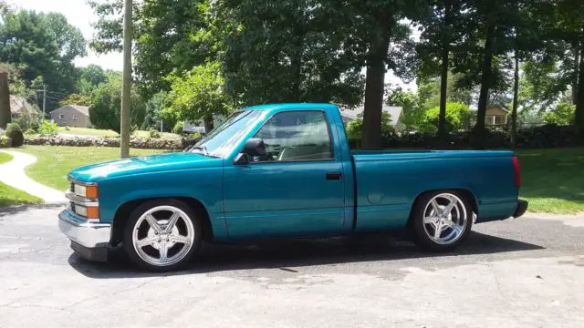 1994 c1500 chevy truck 88-98 obs hot rod shop truck slammed lowered