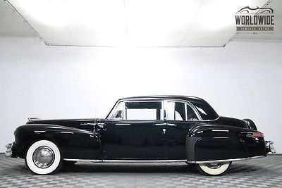 1948 lincoln continental. rare. restored condition. v12. overdrive!