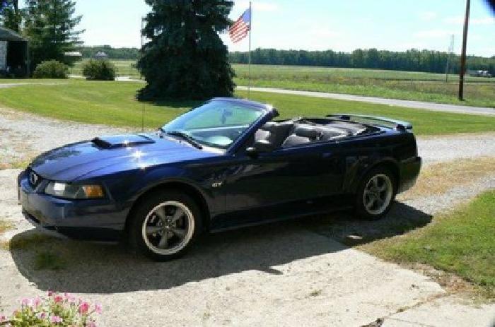 obo 2001 ford mustang gt convertible in fort wayne, in