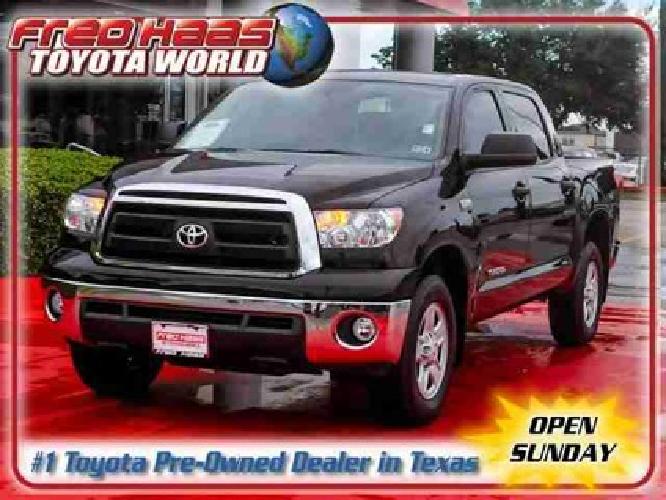 2012 toyota tundra 4wd truck 4wd crewmax short bed 5.7l ffv in spring, tx