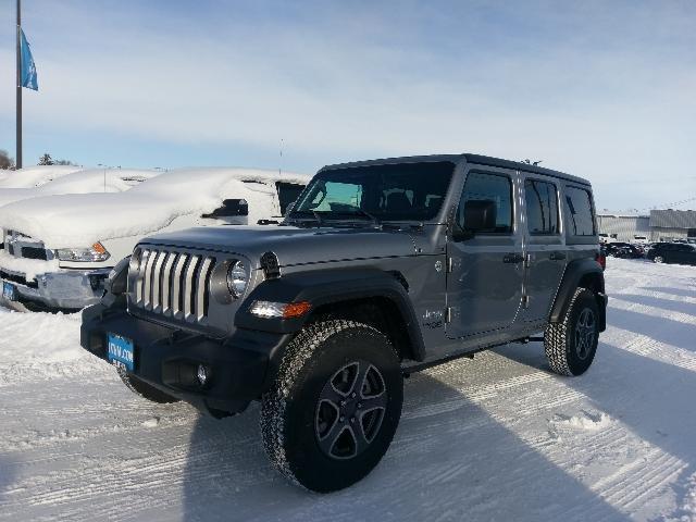 2019 jeep wrangler unlimited sport 4x4 sport 4dr suv for sale in billings, montana