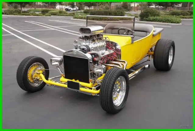 custom 1923 ford t-bucket roadster chevy 383/350 weiand 671 supercharger db