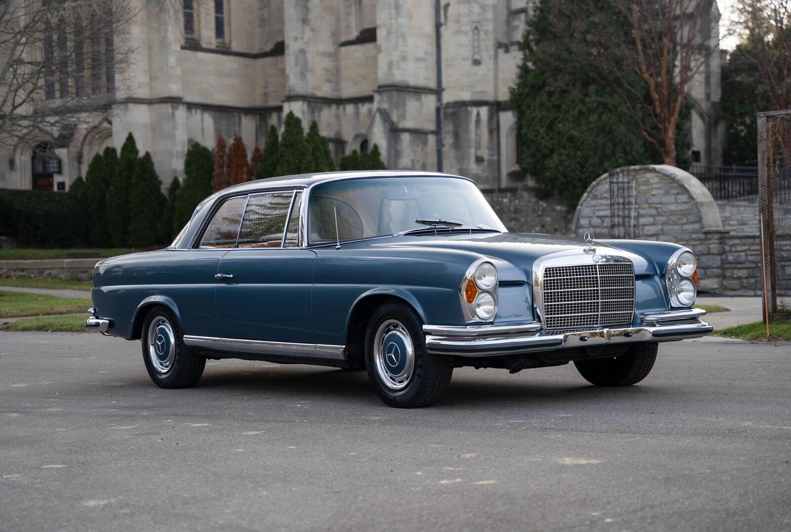 1971 mercedes benz 3 5 coupe automatic blue