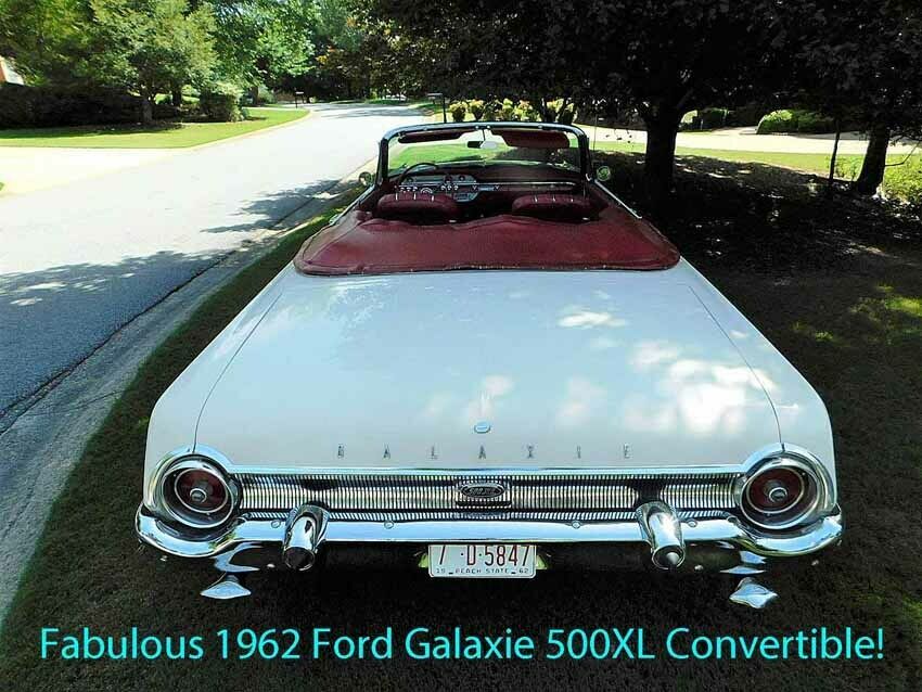 stunning 1962 ford z-code 390-4bbl galaxie 500xl convertible 100 images + video!