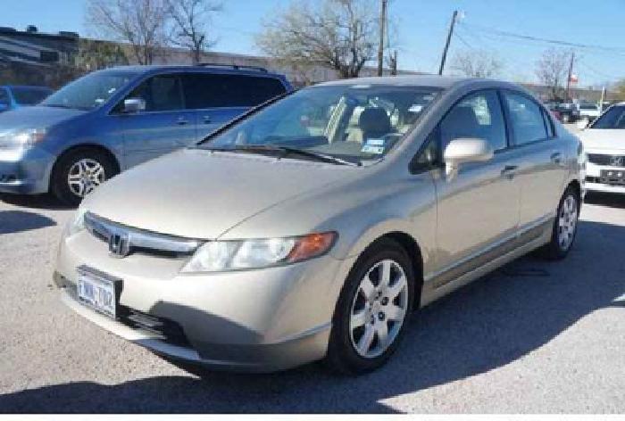 2008 honda civic lx in san antonio, tx