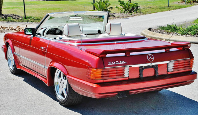 29,663 miles 1984 mercedes 500 sl euro model 1 of and kind must see drive sweet