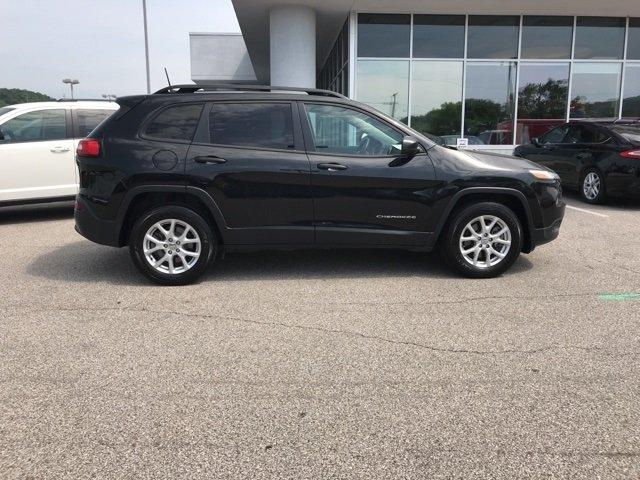 certified 2016 jeep cherokee 4wd sport charleston, wv 25303 for sale in charleston, west virginia