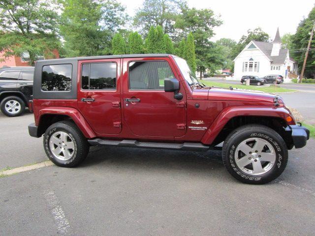 2009 jeep wrangler unlimited sahara 4x4 sahara 4dr suv for sale in danbury, connecticut