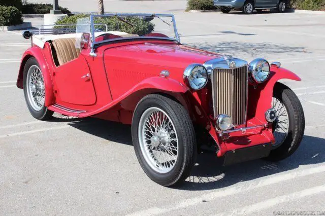 1948 mg tc very well restored and very beautiful car matching numbers