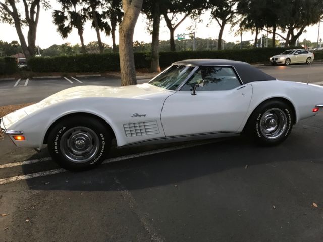1972 convertible corvette stingray