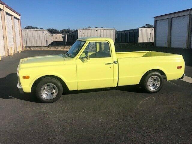 1971 chevrolet c 10 yellow pickup truck restored 2016 no rust