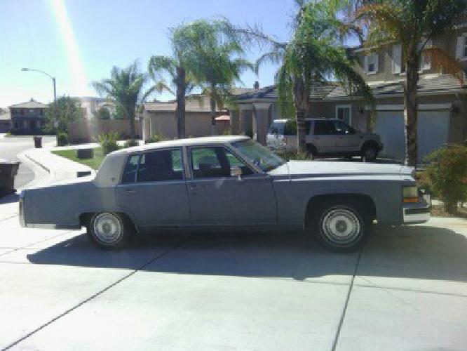 1987 cadillac brougham in moreno valley, ca