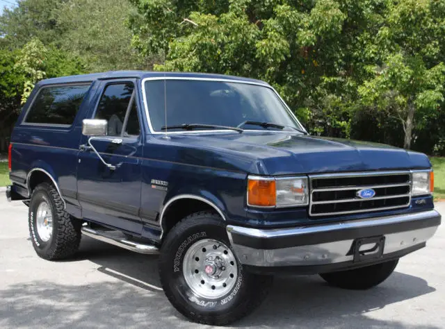1991 ford bronco xlt, 5.8l v8, 4x4 aut trans, a/c, no accidents, no reserve