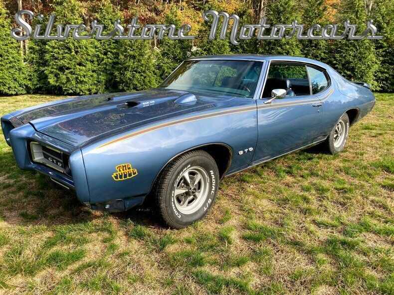 1969 blue 400cid 4 speed restored, judge new tires great driver