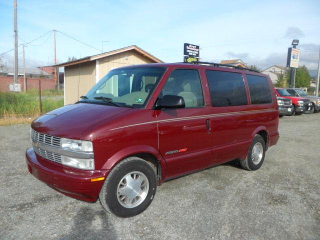 2002 chevrolet astro for sale in anchorage, alaska