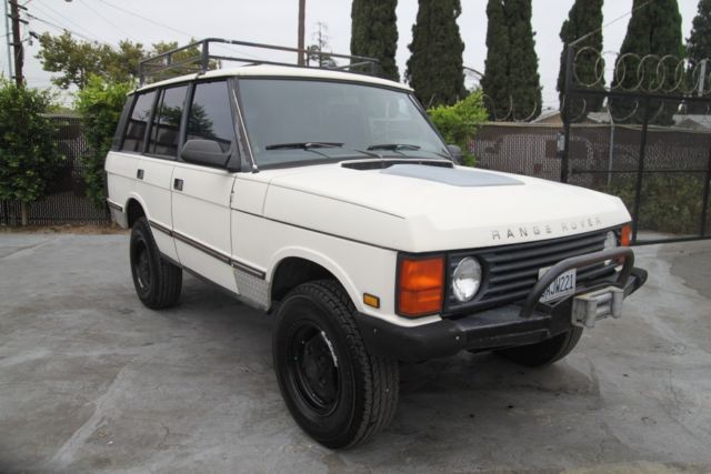 1988 land rover range rover automatic 8 cylinder no reserve