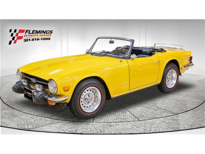 1976 triumph tr6 in rockville, maryland