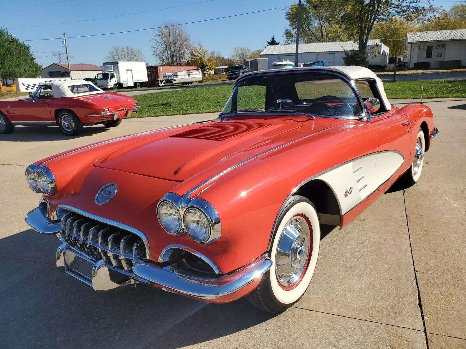 1958 chevrolet corvette stunning frame off restored