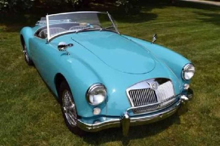 used 1957 mg mga for sale convertible, 48,756 miles in saint james, ny