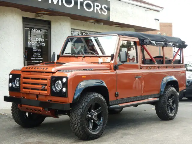 1989 land rover defender 110 convertible v8 lhd * 300 miles since fully restored