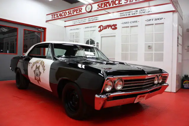 1967 chevrolet chevelle ss patrol car clone