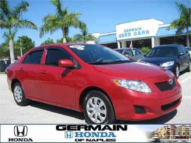 used 2009 toyota coro , 44,366 miles in naples, fl