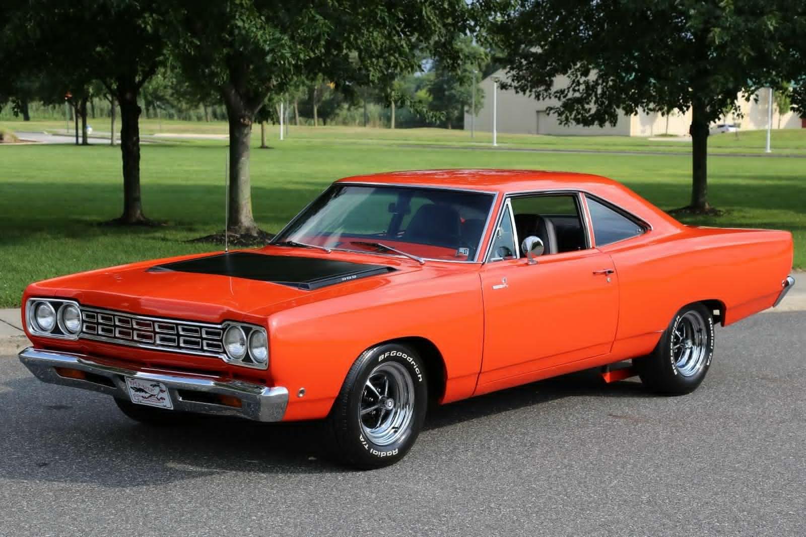 1968 plymouth road runner 383 4-speed restored