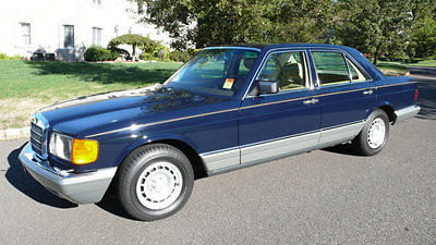 1984 mercedes 300sd sedan only 9,858 original miles stunning original car