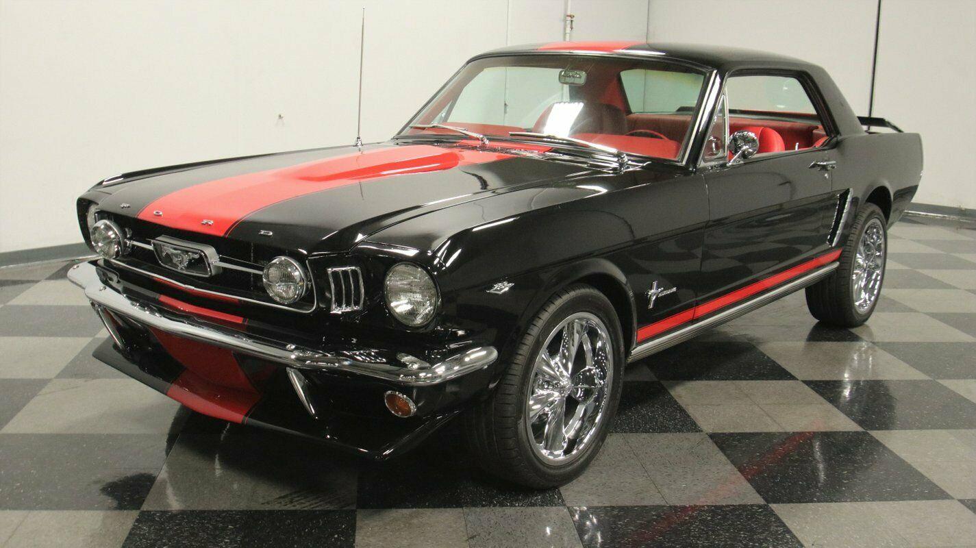 1965 ford mustang classic vintage chrome fomoco stang 289 v8 4-speed