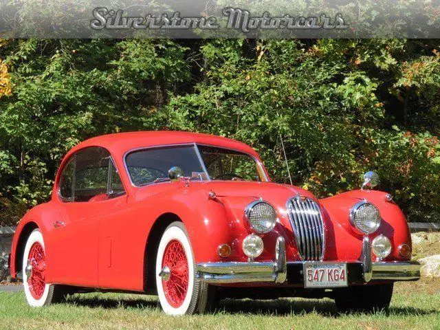 1955 red type "c"! all matching restored orig radio great driver great condition