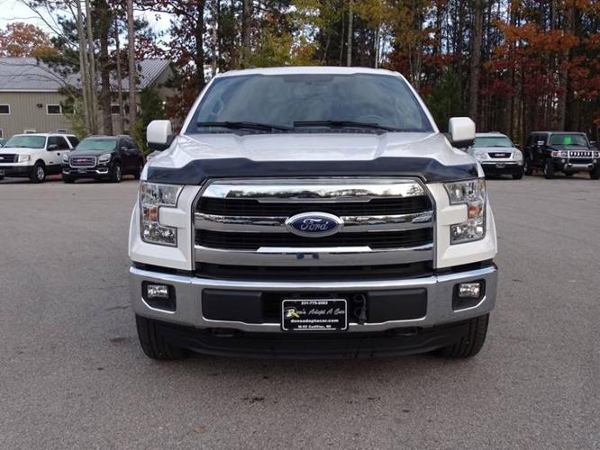 used 2015 ford f150 4x4 supercrew lariat cadillac, mi 49601 for sale in cadillac, michigan