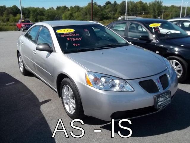 2006 pontiac g6 base for sale in south burlington, vermont