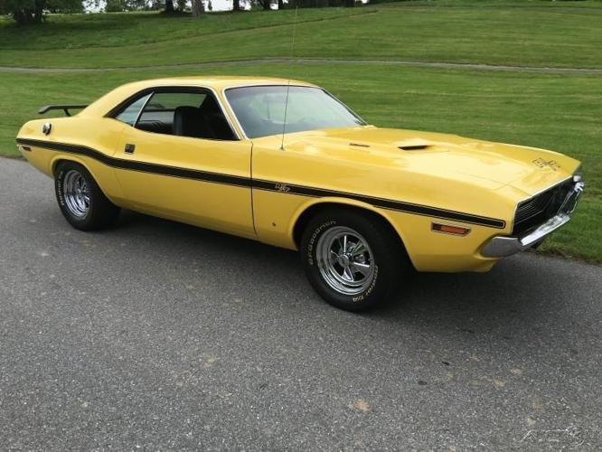1970 dodge challenger 459 yellow for sale in woonsocket, rhode island