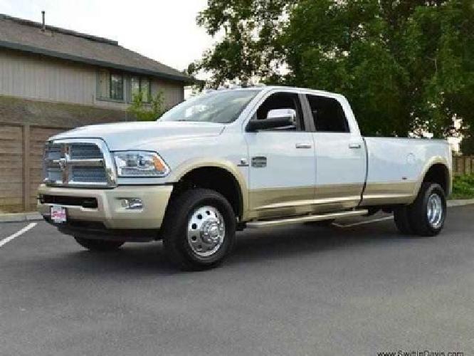 2014 ram 3500 laramie longhorn pickup 4d 8 ft in davis, ca