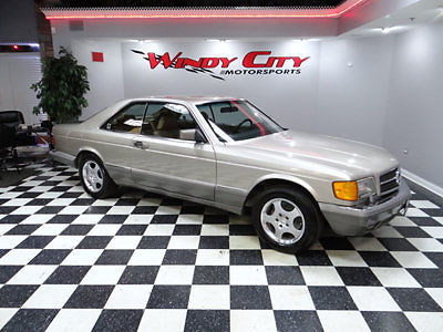 1990 mercedes benz 560sec coupe clean california car non-smoker heated leather!