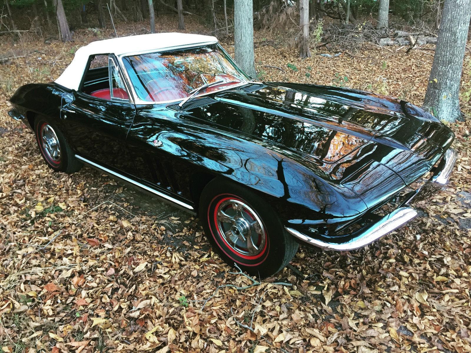 1965 chevrolet corvette roadster 4 speed p/s tons of new parts