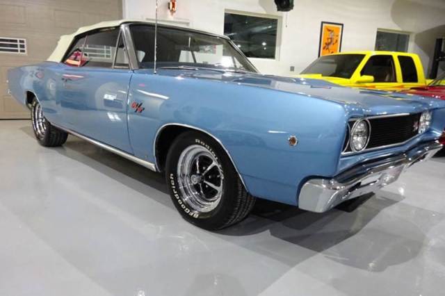 1968 dodge coronet r/t convertible numbers match build sheet low reserve