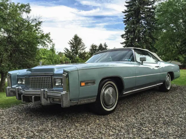 1975 cadillac eldorado ~ 1 owner! ~ 55k actual miles ~ power convertible top !!