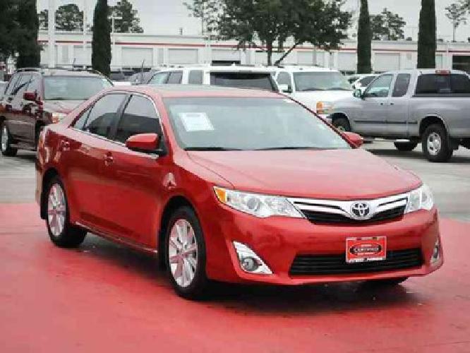 2012 toyota camry xle one owner warranty in spring, tx