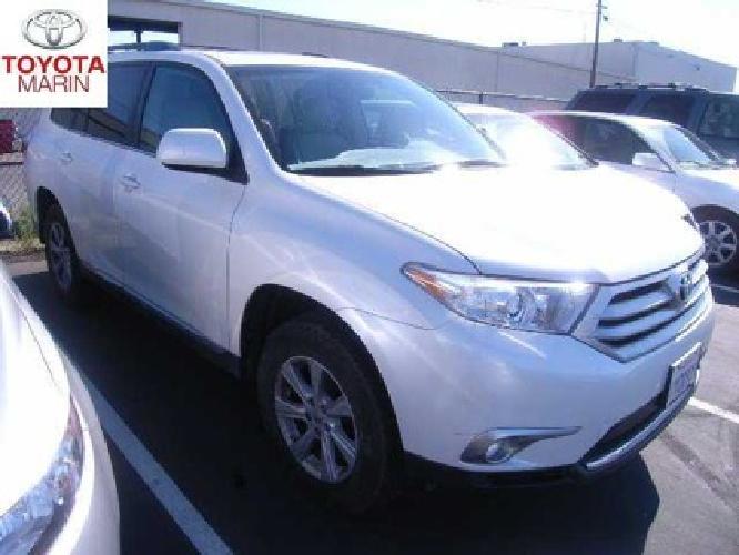 2013 toyota highlander se w/ nav. & leather..certified..one owner! in san rafael, ca
