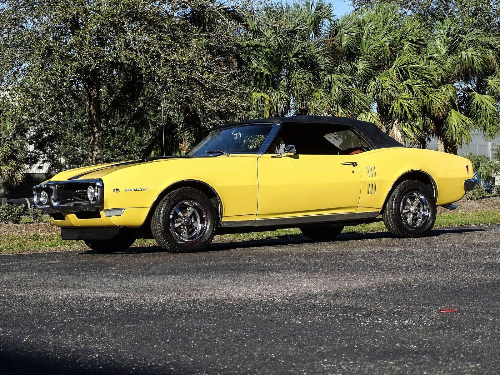 1968 pontiac firebird convertible pontiac 350 cid v8
