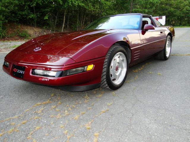 1993 chevrolet corvette zr1 anniversary edition