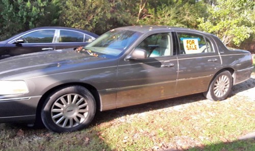 2003 lincoln towncar signature for sale in north carolina by owner